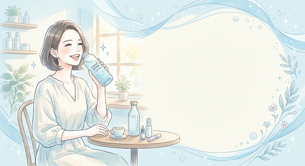 水素マニア:アクアバンクの水素水・ミネラル水が美容意識の高い女性に喜ばれる理由
